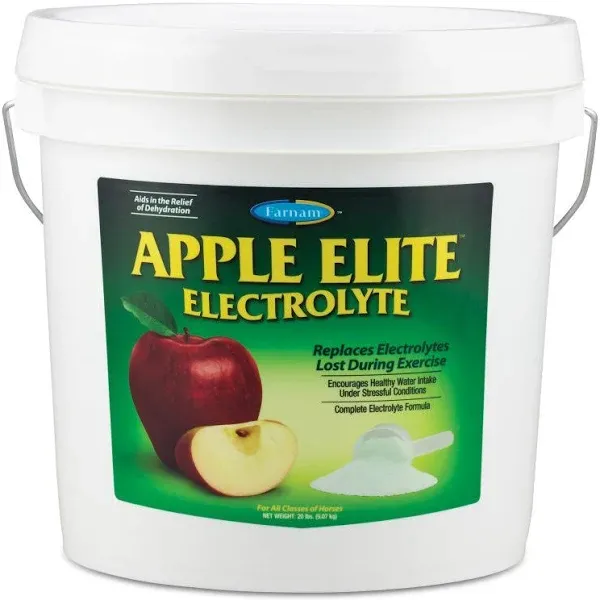 Farnam Apple Elite Electrolyte Powder For Horses 5lbs.