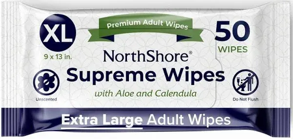 NorthShore Supreme Quilted Cleansing Wipes