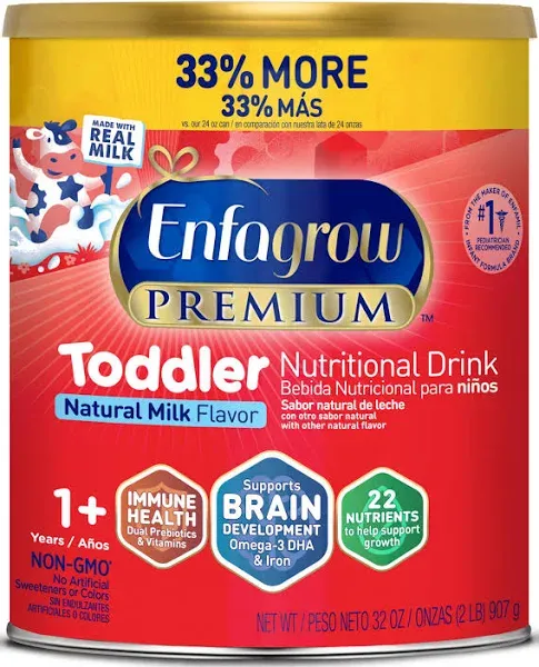 Enfagrow Premium Toddler Natural Milk Flavor Powder