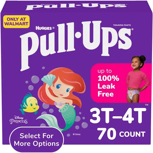 Pull-Ups Pull-Ups Girls' Learning Designs Training Pants Econ+ Pack -