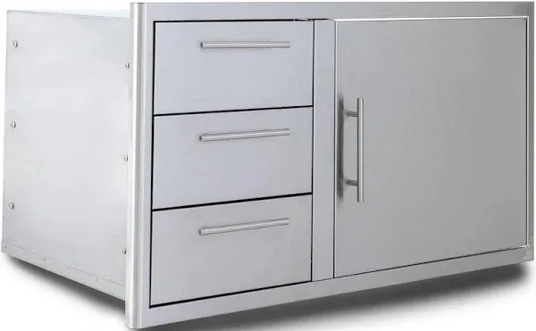 Blaze 39" Access Door and Triple Drawer Combo