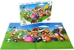 Winning Moves Super Mario and Friends 500 Piece Jigsaw Puzzle Game, piece togeth