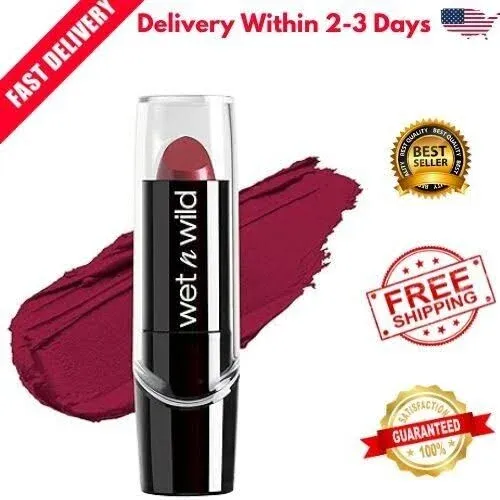 Wet N Wild Silk Finish Lipstick