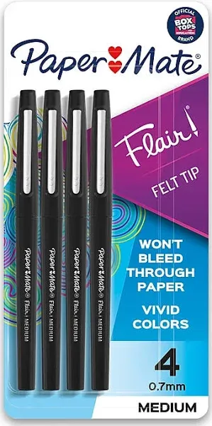 Paper Mate Flair Felt Tip Pens