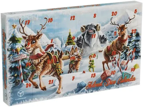 Advent Dice Calendar