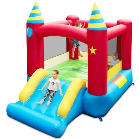 Costway Inflatable Kids Bounce Castle Blower