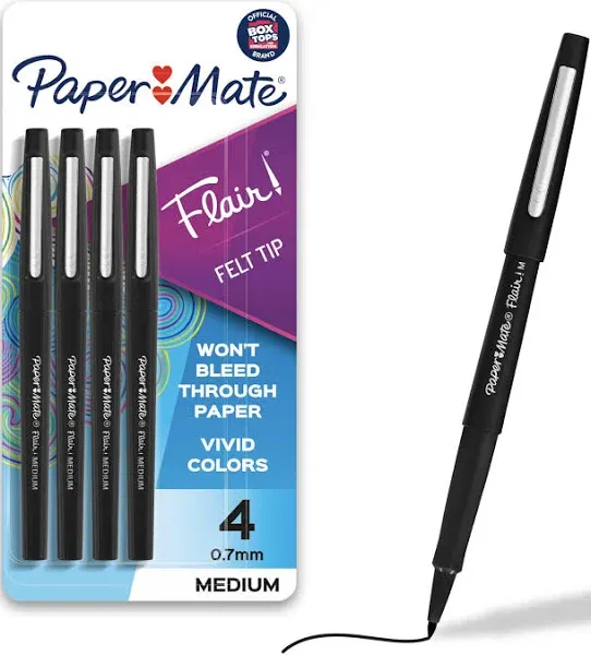 Paper Mate Flair Felt Tip Pens