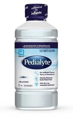 Pedialyte Electrolyte Solution Unflavored