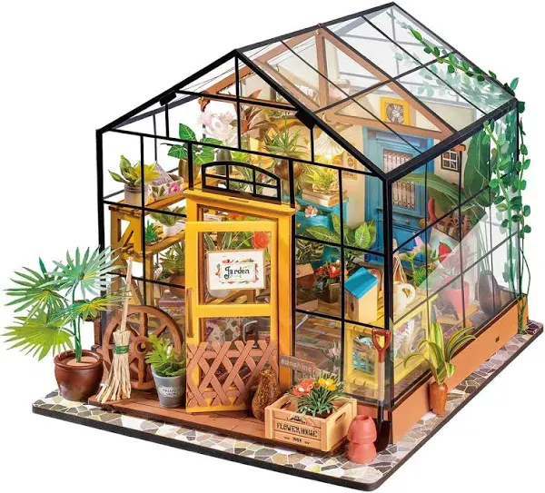 Rolife Cathy's Flower House Diy Miniature House DG104