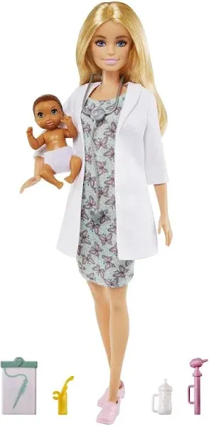 Barbie Baby Doctor Doll Playset