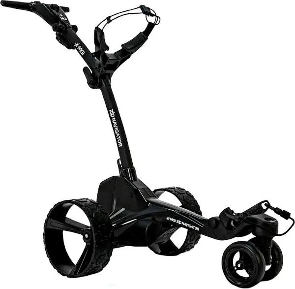 MGI Zip Navigator 1 Electric Golf Caddy, Black Matte Gloss