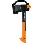 Fiskars Steel Hatchet with Sheath - Black/Orange - 14 in