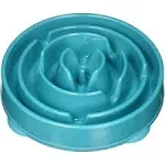 Fun Feeder Slo Bowl, Slow Feeder Dog Bowl, Large/Regular, Blue