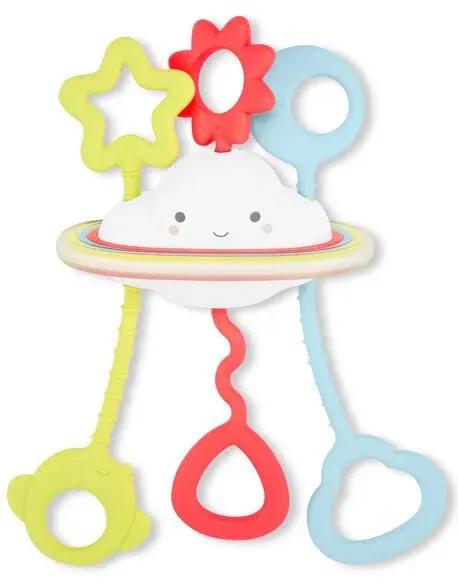 Multi Baby Silver Lining Cloud Pull & Play Baby Sensory Toy