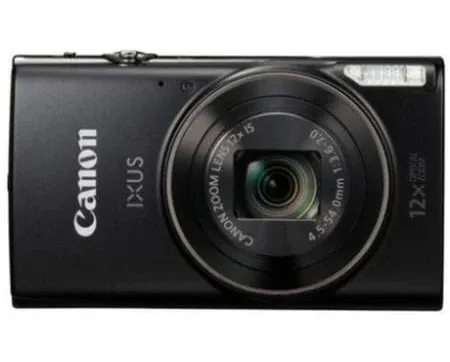 Canon PowerShot IXUS 285 / ELPH 360 HS 12x Optical Zoom Digital Camera (Black)