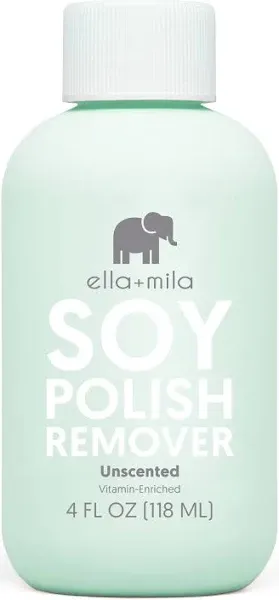 ella+mila Soy Nail Polish Remover - Unscented