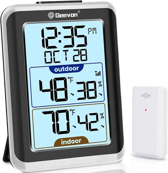 Geevon Indoor Outdoor Thermometer