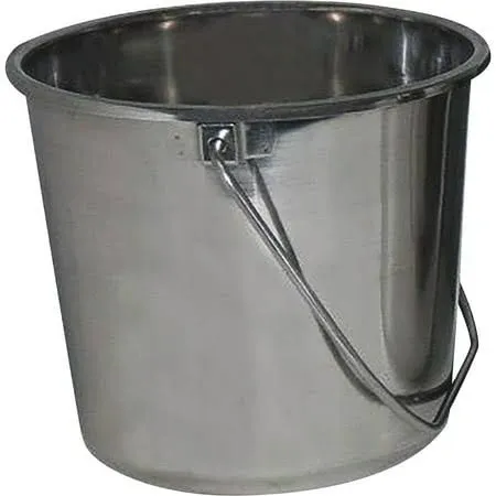 Grip On Stainless Steel Bucket, 1-Gallon, Model# 78174