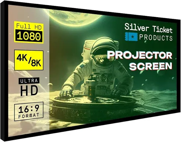 Silver Ticket Products Silver Ticket Diagonal 16:9 Cinema Format STR