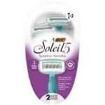 BiC Soleil 5 Blades Sensitive Advanced Razors (2.08 oz)