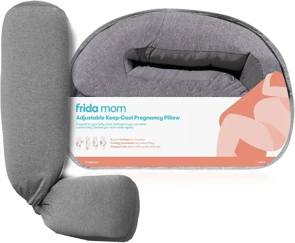 Frida Mom - Adjustable Keep-Cool Pregnancy Pillow