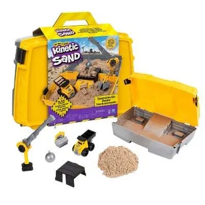 Kinetic Sand Construction Site Folding Sandbox