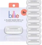 Billie 5-Blade Razor Refills 8 ct