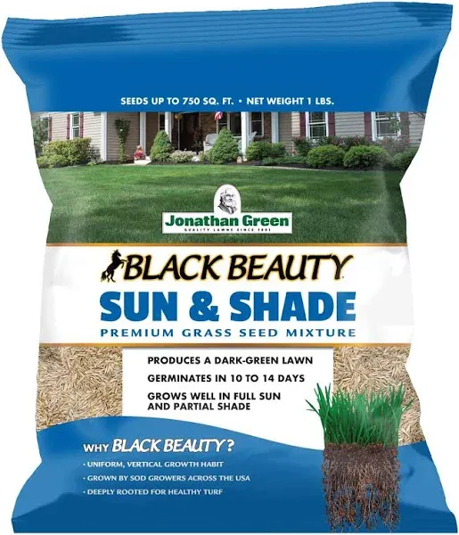 Jonathan Green Black Beauty Sun Shade Grass Seed