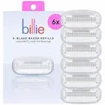 Billie Women’s 5-Blade Razor Refill - 6ct