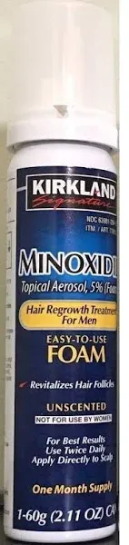 Growth Treatment Unscented 5% Foam