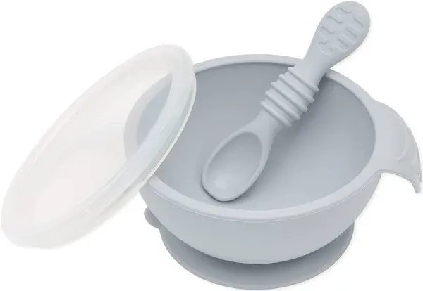 Bumkins Silicone First Feeding Baby Bowl Set