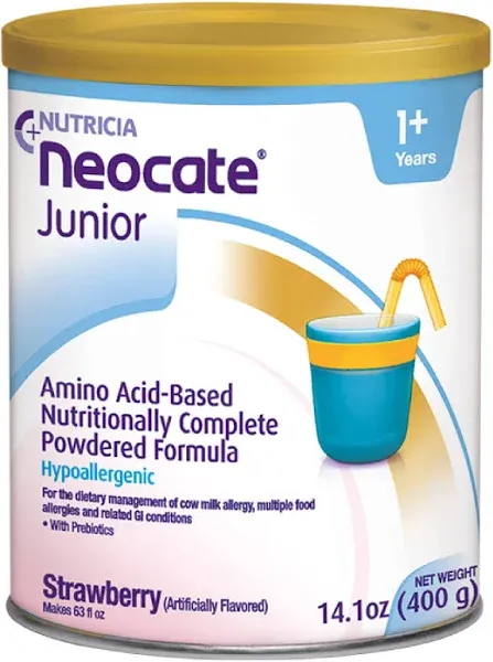 Nutricia Pediatric Oral Supplement Neocate&reg; Junior Unflavored 14.1 oz. Can Powder Amino Acid Food Allergies