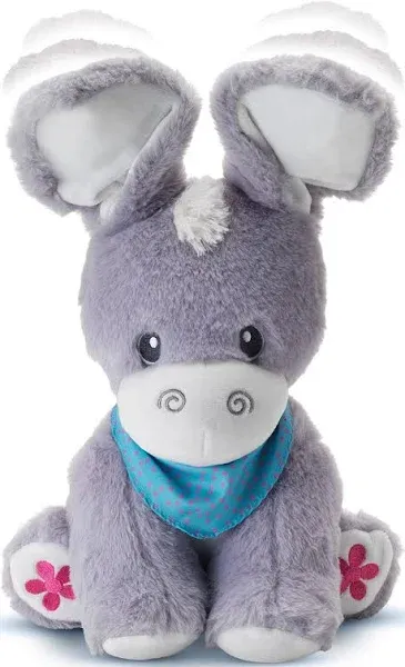 KiddoLab Peek-A-Boo Donkey Plush Toys- Musical Toy with Moving Ears - 2 Songs