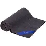 Aquis Aquitex Lisse Black Strengthens Repairs Quick Drying Hair Towel NEW