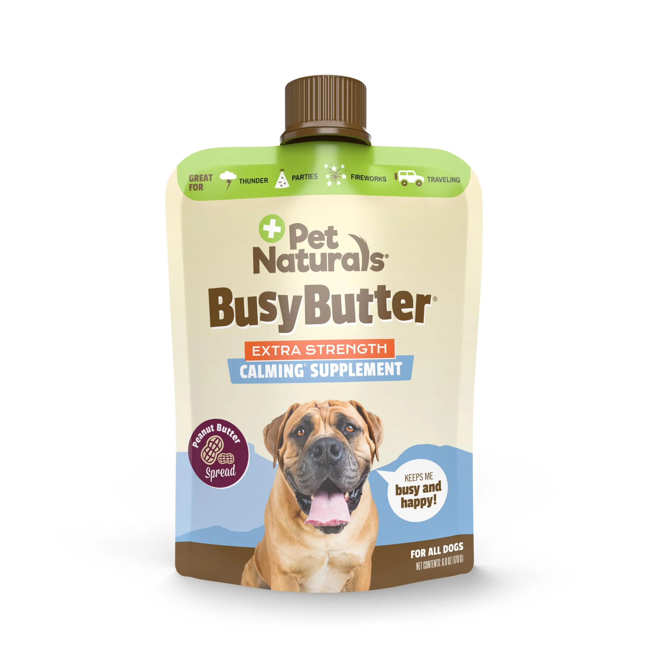 Pet Naturals BusyButter Extra Strength Calming Peanut Butter