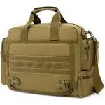 CamGo Tactical Briefcase 14 inch Laptop Messenger Bag Military Style Shoulder Bag Handbag for Men