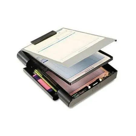 Officemate Recycled Double Storage Clipboard/Forms Holder