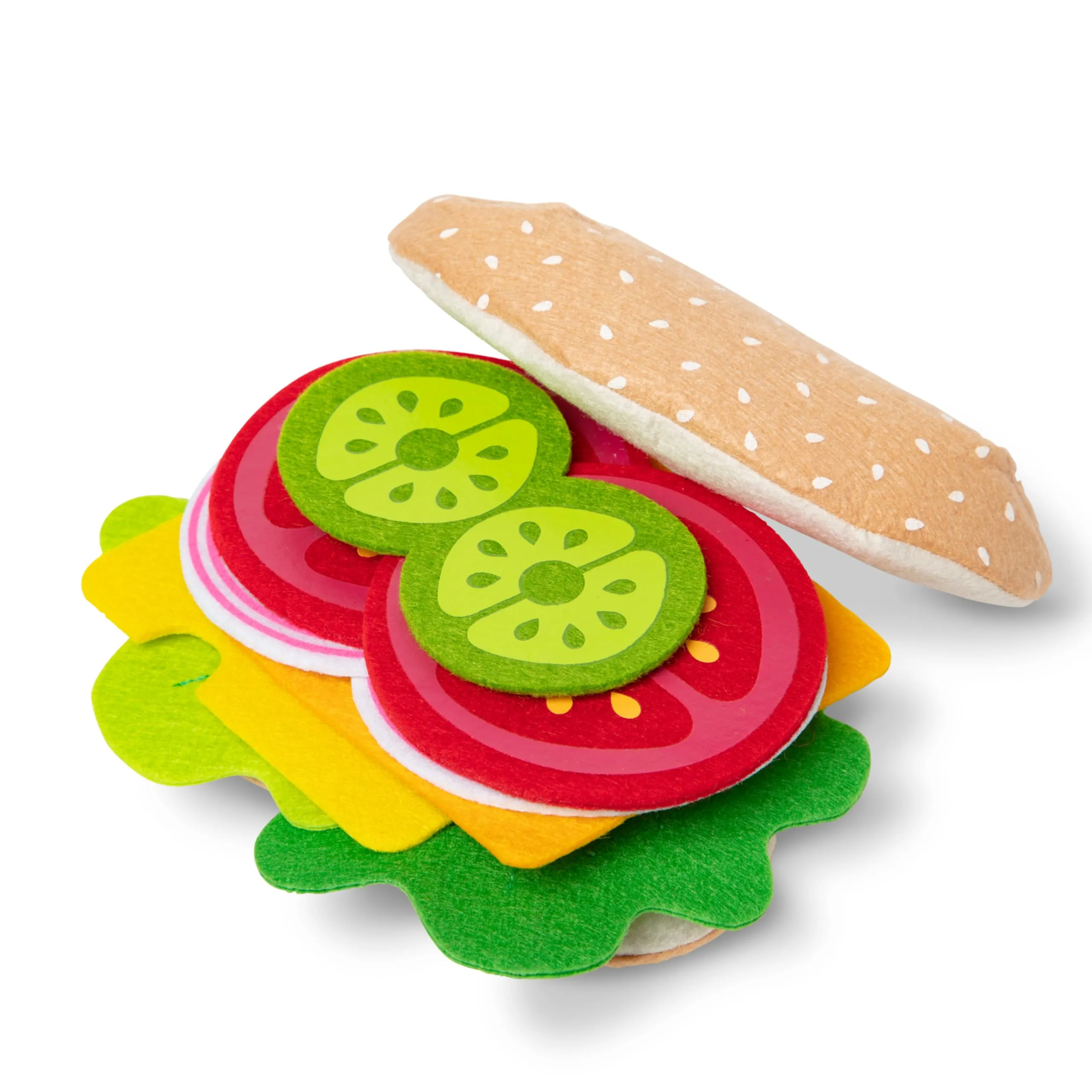 Melissa & Doug Felt Food Sandwich Set Play