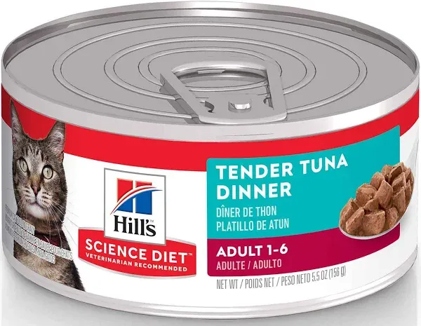 Hill's Science Diet Adult Tender Ocean Fish Dinner Canned Cat Food