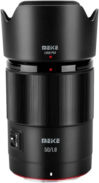 Meike 50mm F1.8 Auto Focus STM Full Frame Prime Lens For Sony E-Mount Camera