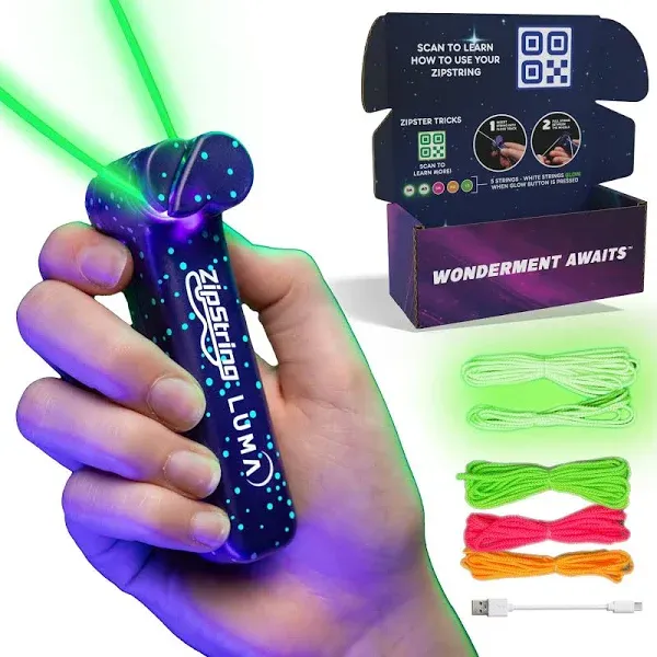 ZipString Luma Glow in the Dark Toy