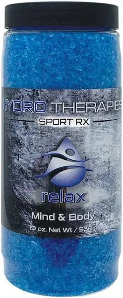 InSPAration Hydrotherapies Sport RX Chamomile &amp; Bergamot Crystals 19 Oz Relax