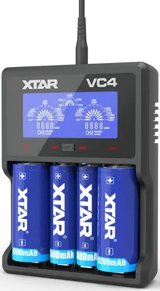 XTAR VC4 Battery Charger