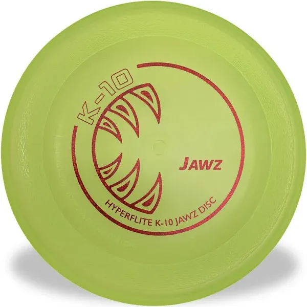 Hyperflite JAWZ Dog Disc Frying Disc Frisbee Bite Resistant Durable  - 2 Sizes