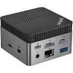 GMKtec Mini PC N97 Preinstalled Windows 11 Pro, G5 Micro Desktop Computer, 12th Gen Intel Alder Lake N97 (Up to 3.60GHz) 12gb Ddr5 256GB Hard Drive