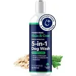 Honest Paws Dog Shampoo and Conditioner 5 in 1 for Allergies and Dry, Itchy, Moisturizing for Sensitive Skin Sulfate