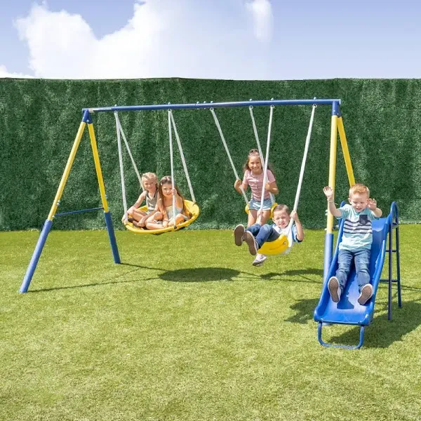 Sportspower Super Saucer Metal Swing Set