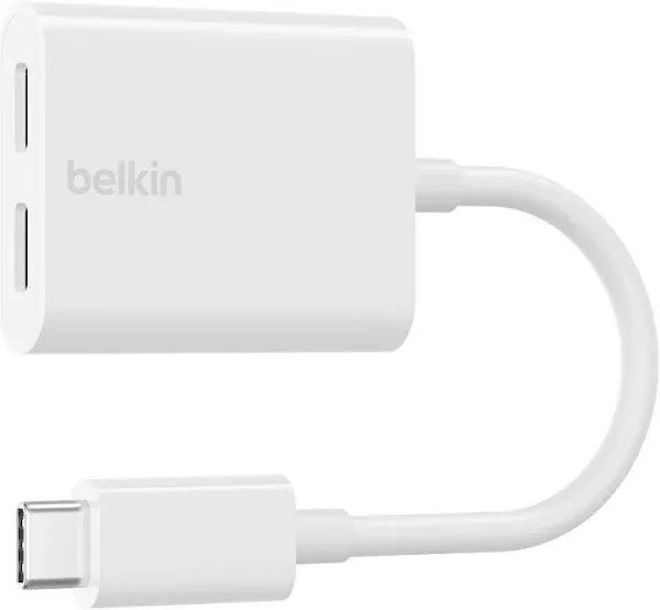 Belkin USB-C Audio + Charge Adapter F7U081BTBLK