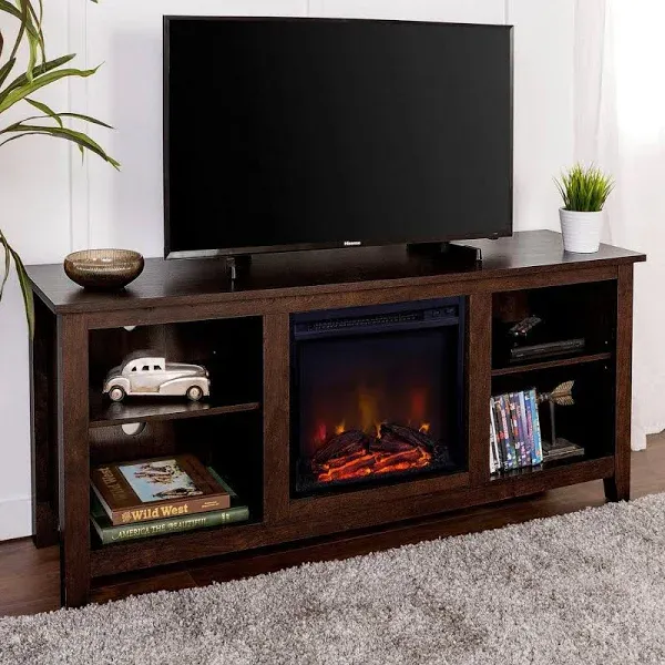 Walker Edison Fireplace TV Stand