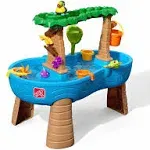 Tropical Rainforest Water Table (Includes 13 Piece Accessory Set) Green & Blue